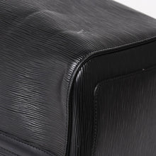 画像をギャラリービューアに読み込む, 極美品 LOUIS VUITTON ルイヴィトン ボストンバッグ トラベルバッグ M59052 キーポル55 ブラック エピレザー ゴールド金具 中古 4a004196