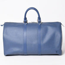 画像をギャラリービューアに読み込む, 極美品 LOUIS VUITTON ルイヴィトン ボストンバッグ キーポル45 エピ M5906G ミルティーユ シルバー金具 中古 4a004203