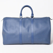 画像をギャラリービューアに読み込む, 極美品 LOUIS VUITTON ルイヴィトン ボストンバッグ キーポル45 エピ M5906G ミルティーユ シルバー金具 中古 4a004203