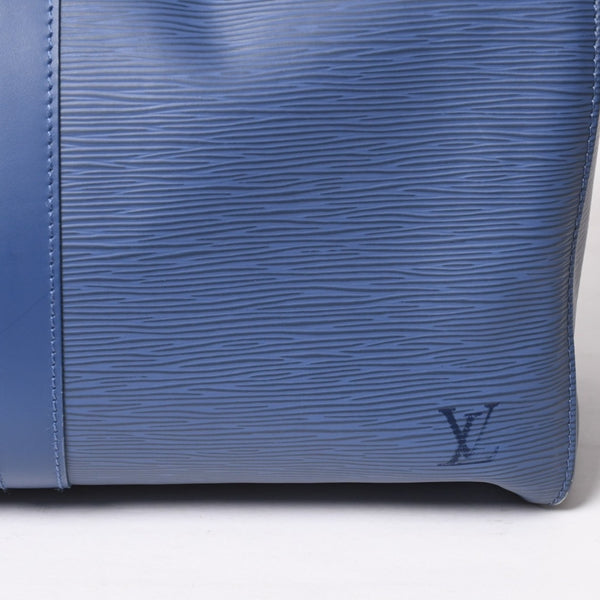 極美品 LOUIS VUITTON ルイヴィトン ボストンバッグ キーポル45 エピ M5906G ミルティーユ シルバー金具 中古 4a004203