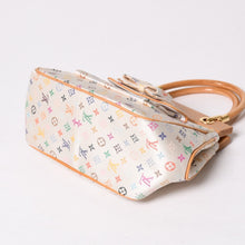 画像をギャラリービューアに読み込む, 新品同様 LOUIS VUITTON ルイヴィトン サテン アベリア ハンドバッグ M92936 モノグラムマルチカラーサテン ウッド 中古 4a004163