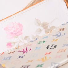画像をギャラリービューアに読み込む, 新品同様 LOUIS VUITTON ルイヴィトン サテン アベリア ハンドバッグ M92936 モノグラムマルチカラーサテン ウッド 中古 4a004163