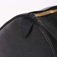 画像をギャラリービューアに読み込む, 極美品 LOUIS VUITTON ルイヴィトン ボストンバッグ トラベルバッグ M59052 キーポル55 ブラック エピレザー ゴールド金具 中古 4a004196