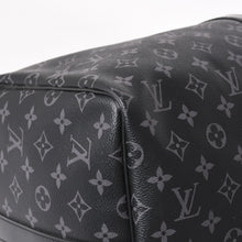 画像をギャラリービューアに読み込む, 極美品 LOUIS VUITTON ルイヴィトン ボストンバッグ キーポルバンドリエール55 モノグラムエクリプス M40605 中古 4a004198