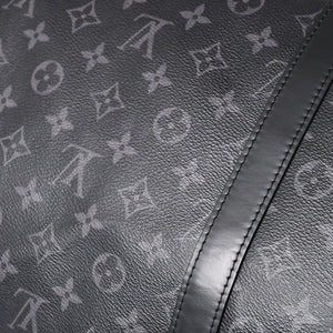 Very good condition LOUIS VUITTON Boston bag Keepall Bandouliere 55 Monogram Eclipse M40605 Used 4a004198