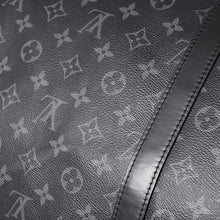 画像をギャラリービューアに読み込む, 極美品 LOUIS VUITTON ルイヴィトン ボストンバッグ キーポルバンドリエール55 モノグラムエクリプス M40605 中古 4a004198