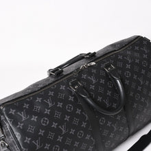 画像をギャラリービューアに読み込む, 極美品 LOUIS VUITTON ルイヴィトン ボストンバッグ キーポルバンドリエール55 モノグラムエクリプス M40605 中古 4a004198