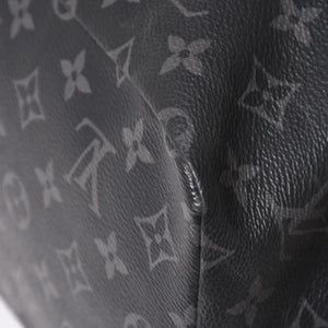 Very good condition LOUIS VUITTON Monogram Eclipse Cover Light Tote Bag with Pouch M44228 Black Used 4a003978