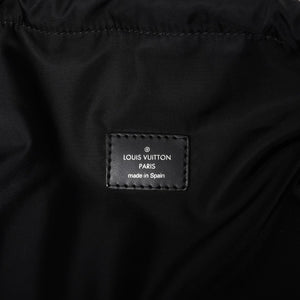 Very good condition LOUIS VUITTON Monogram Eclipse Cover Light Tote Bag with Pouch M44228 Black Used 4a003978