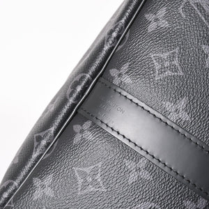 Very good condition LOUIS VUITTON Boston bag Keepall Bandouliere 55 Monogram Eclipse M40605 Used 4a004198