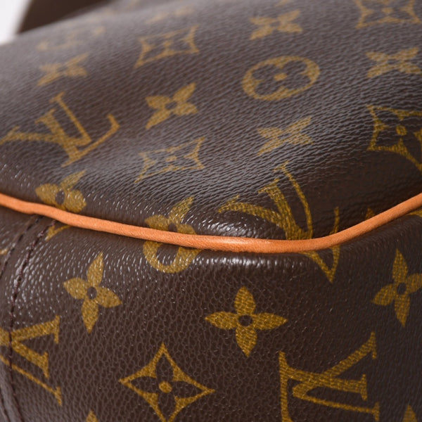 LOUIS VUITTON ルイヴィトン ショルダーバッグ リポーターPM M45254 モノグラムキャンバス ブラウン 美品 中古 4a004199