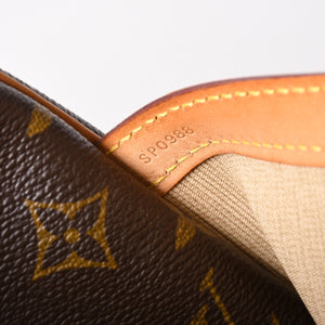 LOUIS VUITTON ルイヴィトン ショルダーバッグ リポーターPM M45254 モノグラムキャンバス ブラウン 美品 中古 4a004199