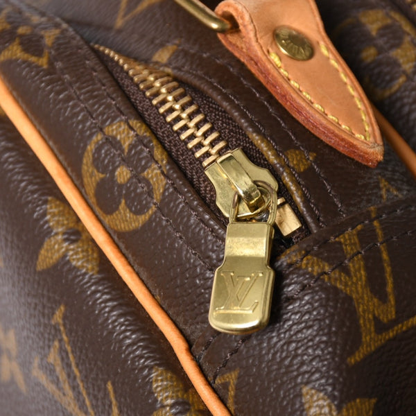 LOUIS VUITTON Shoulder Bag Reporter PM M45254 Monogram Canvas Brown Good Condition Used 4a004182