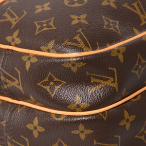 LOUIS VUITTON Shoulder Bag Reporter PM M45254 Monogram Canvas Brown Good Condition Used 4a004182