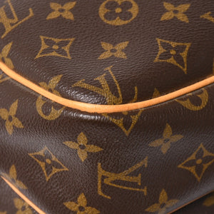 LOUIS VUITTON Shoulder Bag Reporter PM M45254 Monogram Canvas Brown Good Condition Used 4a004182