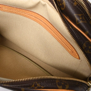 LOUIS VUITTON Shoulder Bag Reporter PM M45254 Monogram Canvas Brown Good Condition Used 4a004182