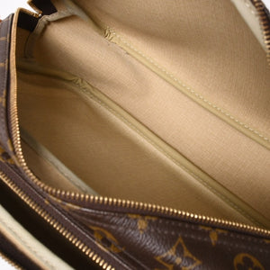 LOUIS VUITTON Shoulder Bag Reporter PM M45254 Monogram Canvas Brown Good Condition Used 4a004182