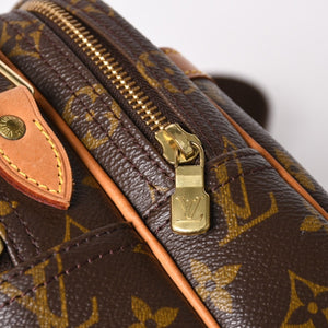 LOUIS VUITTON ルイヴィトン ショルダーバッグ リポーターPM M45254 モノグラムキャンバス ブラウン 美品 中古 4a004199