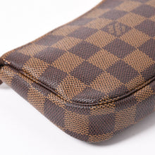 画像をギャラリービューアに読み込む, 極美品 LOUIS VUITTON ルイヴィトン ダミエ ミニ ポシェット アクセソワール ポーチ N58009 ブラウン ゴールド金具 中古 4a004188