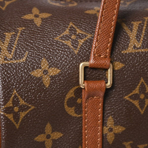 極美品 LOUIS VUITTON ルイヴィトン パピヨン26 ハンドバッグ M51366 モノグラム ブラウン レザー ゴールド金具 旧型 中古 4a004206