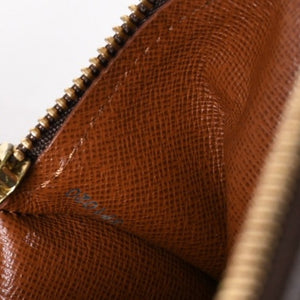 極美品 LOUIS VUITTON ルイヴィトン パピヨン26 ハンドバッグ M51366 モノグラム ブラウン レザー ゴールド金具 旧型 中古 4a004206