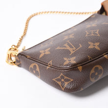 画像をギャラリービューアに読み込む, 極美品 LOUIS VUITTON ルイヴィトン モノグラム ミニポシェット アクセソワール アクセサリーポーチ M58009 ブラウン 中古 4a004208