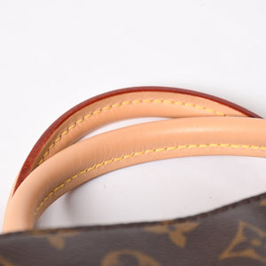 Like new LOUIS VUITTON Montaigne BB Monogram Handbag M41055 Brown Used 4a004213
