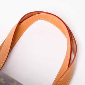 新品同様 LOUIS VUITTON ルイヴィトン ニードルバッグ M28116 モノグラムキャンバス モノグラムアーカイブ ファレルウィリアムス ブラウン ゴールド金具 中古 4a004162