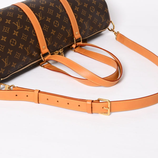 新品同様 LOUIS VUITTON ルイヴィトン ニードルバッグ M28116 モノグラムキャンバス モノグラムアーカイブ ファレルウィリアムス ブラウン ゴールド金具 中古 4a004162