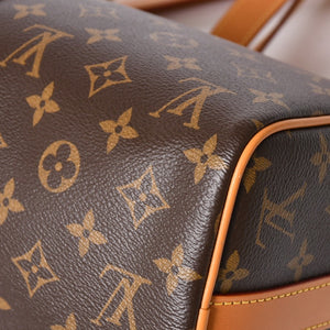 新品同様 LOUIS VUITTON ルイヴィトン ニードルバッグ M28116 モノグラムキャンバス モノグラムアーカイブ ファレルウィリアムス ブラウン ゴールド金具 中古 4a004162