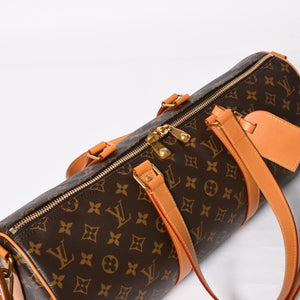 新品同様 LOUIS VUITTON ルイヴィトン ニードルバッグ M28116 モノグラムキャンバス モノグラムアーカイブ ファレルウィリアムス ブラウン ゴールド金具 中古 4a004162