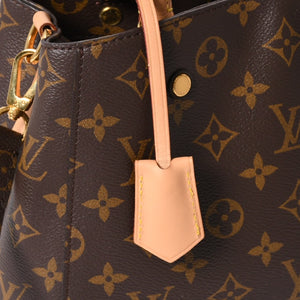 Like new LOUIS VUITTON Montaigne BB Monogram Handbag M41055 Brown Used 4a004213