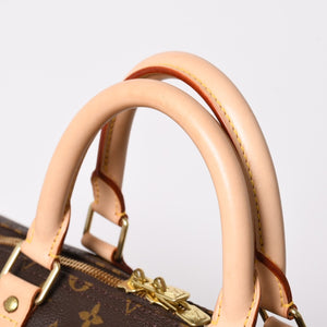 Like new LOUIS VUITTON Monogram Keepall Bandouliere 55 2WAY Boston bag M41414 Brown Canvas Used 4a004215