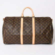 画像をギャラリービューアに読み込む, 新品同様 LOUIS VUITTON ルイヴィトン モノグラム キーポルバンドリエール55 2WAY ボストンバック M41414 ブラウン キャンバス 中古 4a004215