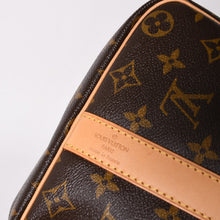 画像をギャラリービューアに読み込む, 新品同様 LOUIS VUITTON ルイヴィトン ボストンバッグ キーポルバンドリエール45 モノグラム M41418 ブラウン ゴールド金具 中古 4a004220