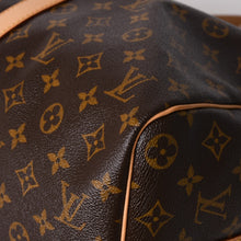 画像をギャラリービューアに読み込む, 新品同様 LOUIS VUITTON ルイヴィトン ボストンバッグ キーポルバンドリエール45 モノグラム M41418 ブラウン ゴールド金具 中古 4a004220
