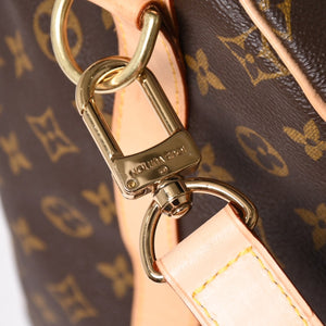 Like new LOUIS VUITTON Monogram Keepall Bandouliere 55 2WAY Boston bag M41414 Brown Canvas Used 4a004215