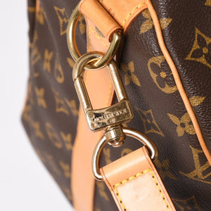 LOUIS VUITTON Monogram Keepall Bandouliere 50 Brown M41416 Boston Bag Good Condition Used 4a004174