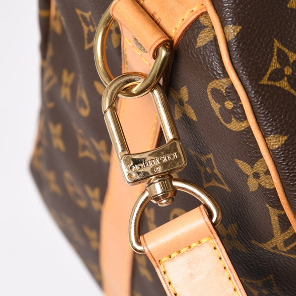 LOUIS VUITTON Monogram Keepall Bandouliere 50 Brown M41416 Boston Bag Good Condition Used 4a004174