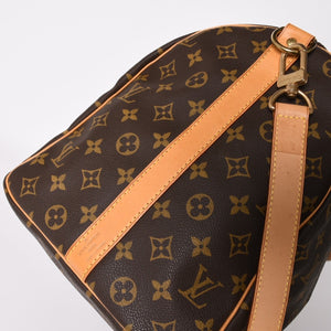 LOUIS VUITTON Monogram Keepall Bandouliere 50 Brown M41416 Boston Bag Good Condition Used 4a004174