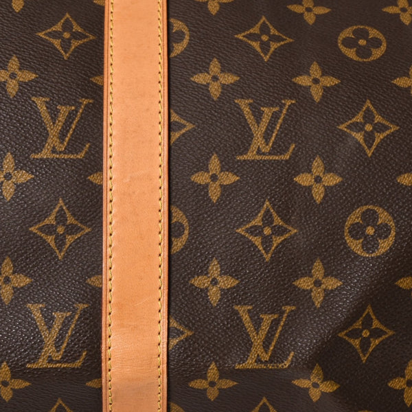 LOUIS VUITTON Monogram Keepall Bandouliere 50 Brown M41416 Boston Bag Good Condition Used 4a004174