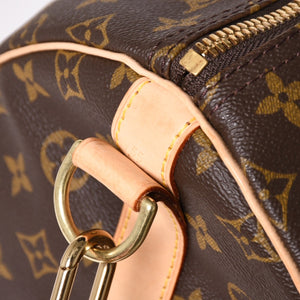 Like new LOUIS VUITTON Monogram Keepall Bandouliere 55 2WAY Boston bag M41414 Brown Canvas Used 4a004215