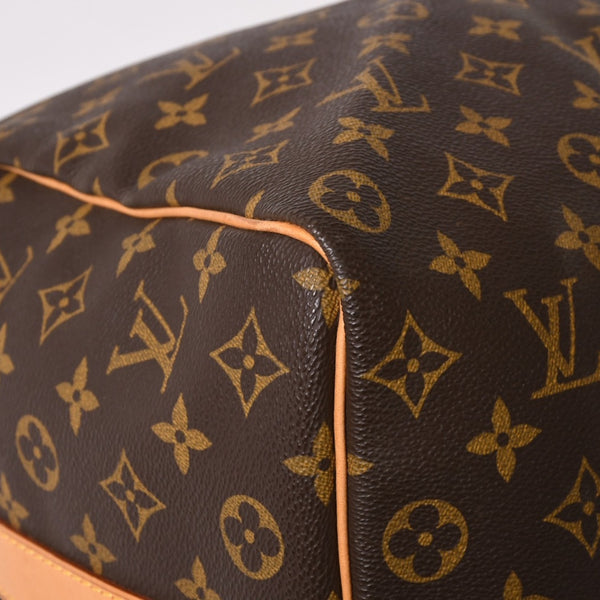 LOUIS VUITTON Monogram Keepall Bandouliere 50 Brown M41416 Boston Bag Good Condition Used 4a004174