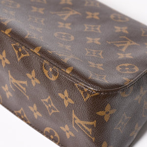 LOUIS VUITTON Mini Looping One Shoulder Bag M51147 Monogram PVC Leather Brown Good Condition Used 4a004222