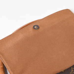 LOUIS VUITTON Mini Looping One Shoulder Bag M51147 Monogram PVC Leather Brown Good Condition Used 4a004222