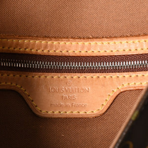 LOUIS VUITTON Mini Looping One Shoulder Bag M51147 Monogram PVC Leather Brown Good Condition Used 4a004222