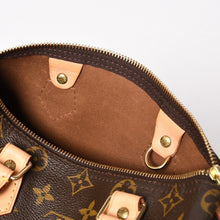 画像をギャラリービューアに読み込む, 極美品 LOUIS VUITTON ルイヴィトン スピーディ25 ハンドバック M41528 モノグラム PVC レザー ブラウン ゴールド金具 中古 4a004193