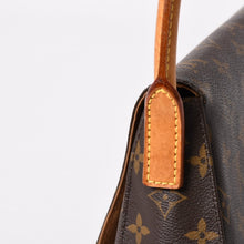 画像をギャラリービューアに読み込む, LOUIS VUITTON ルイヴィトン ミニ ルーピング ワンショルダーバッグ M51147 モノグラム PVC レザー ブラウン 美品 中古 4a004222