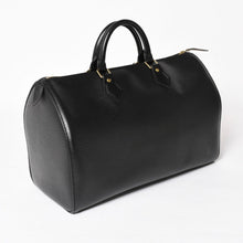 画像をギャラリービューアに読み込む, 極美品 LOUIS VUITTON ルイヴィトン スピーディ35 ハンドバッグ M42992 エピレザー ブラック ゴールド金具 中古 4a004211