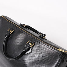 画像をギャラリービューアに読み込む, 極美品 LOUIS VUITTON ルイヴィトン スピーディ35 ハンドバッグ M42992 エピレザー ブラック ゴールド金具 中古 4a004211
